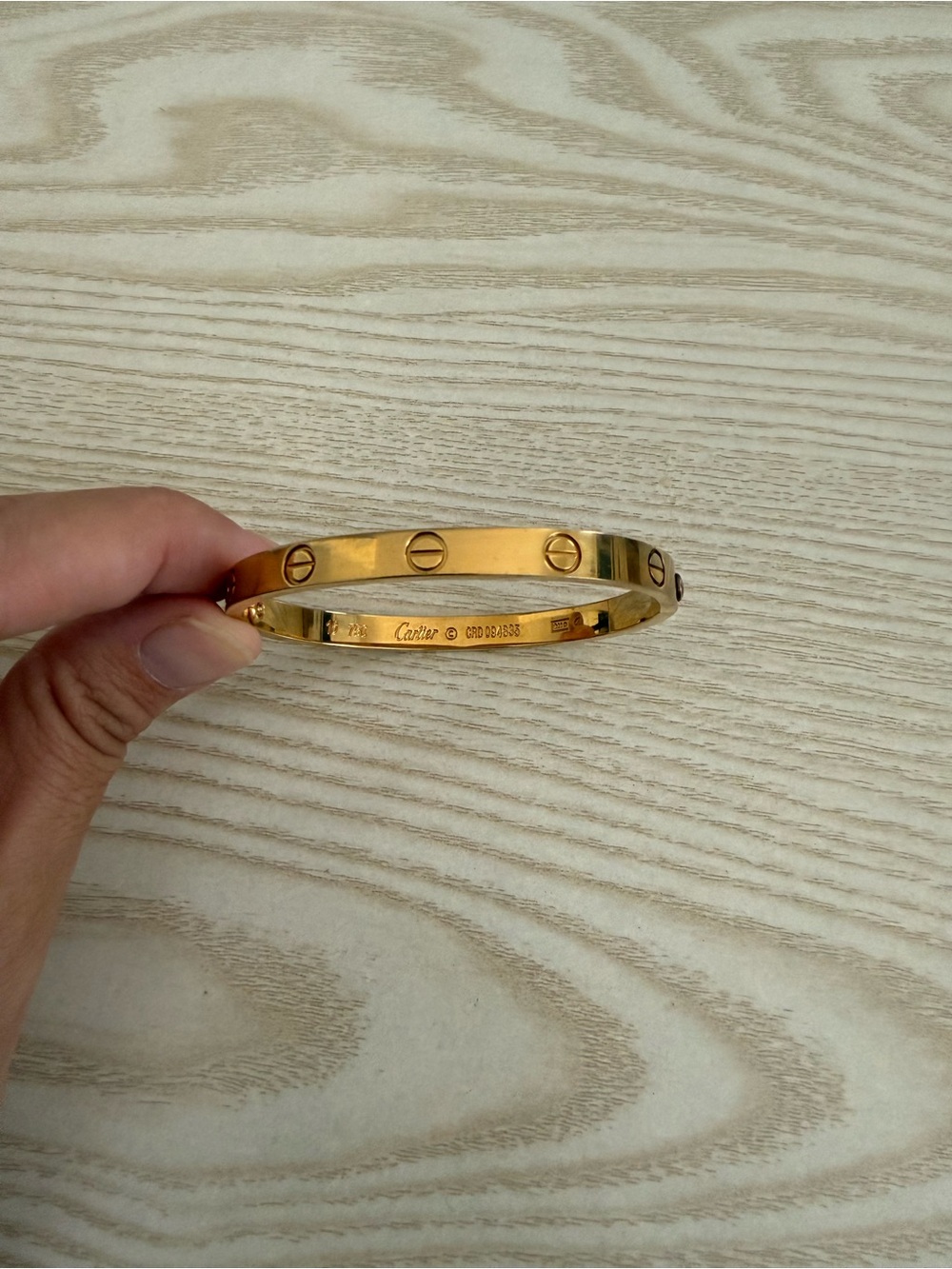 Gold Love Bracelet